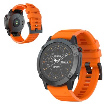 Garmin Fenix 6X Pro / 6X silicone watch band - Orange