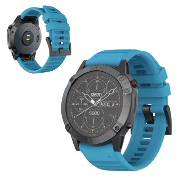 Garmin Fenix 6X Pro / 6X silicone watch band - Blue