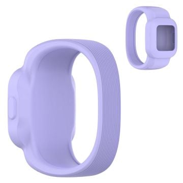 Garmin Vivofit Jr 3 silicone watch strap - Light Purple / Size: S