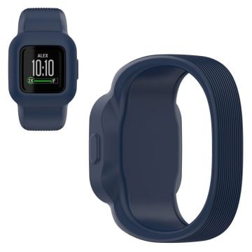 Garmin Vivofit Jr 3 silicone watch strap - Midnight Blue / Size: L