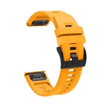 Garmin Fenix 7X klockarmband i silikon - Gul