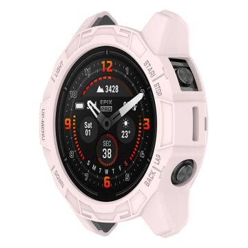 HAT PRINCE Garmin Fenix 7X / 7X Pro / Epix Pro (51mm) ihåligt skydd - Rosa