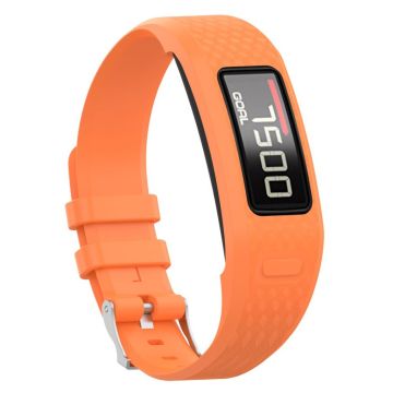 Garmin Vivofit 2 klockarmband silikon 316L rostfri stål storlek L - Orange