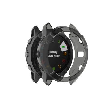 Garmin Fenix 6X / 6X Pro transparent cover - Black