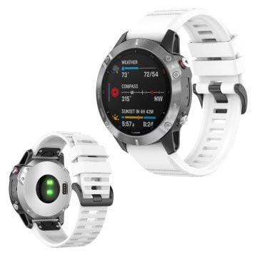 Garmin Fenix 6 hållbar klockarmband - vit