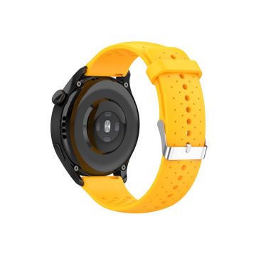 Polar Grit X / Vantage M / M2 breathable silicone watch strap - Yellow