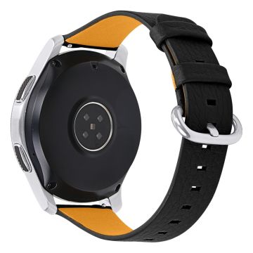 Amazfit GTR 47mm / Pace klockarmband i litchi-koskinn - Svart