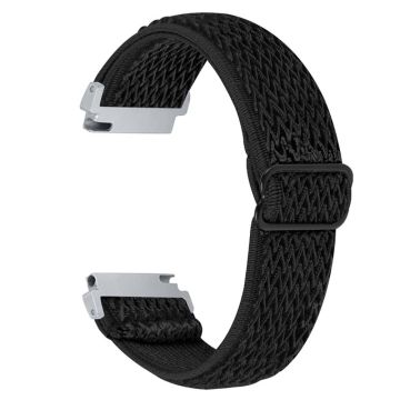 Amazfit GTR 47mm / Pace elastiskt klockarmband med justerbart spänne - Svart