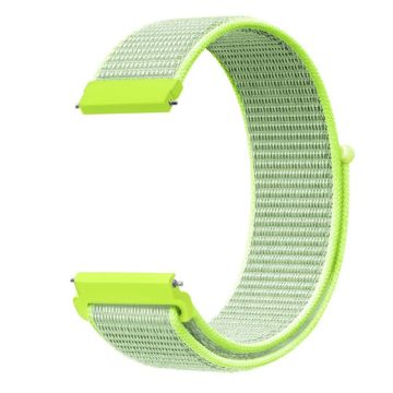 Amazfit GTR 47mm / Pace vävt klockarmband i nylon - Ljusgul