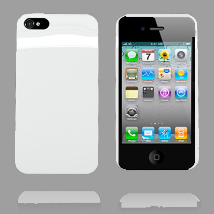 Hard Shell (Vit) iPhone 5 Skal