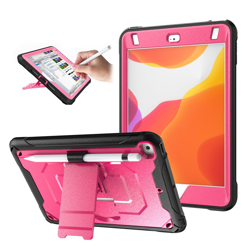 iPad Mini (2019) 360 graders hållbart hybridfodral - Rosa