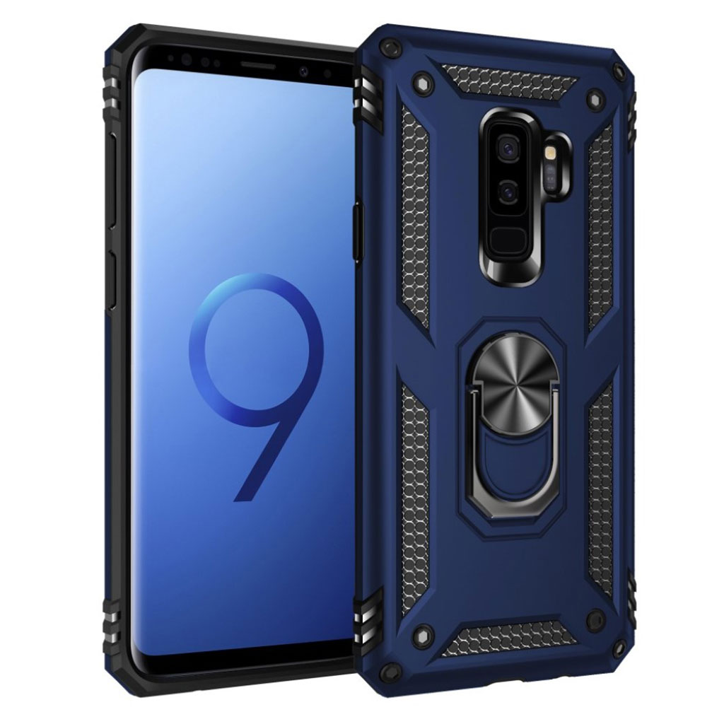 Bofink Combat Samsung Galaxy S9 Plus skal - Blå