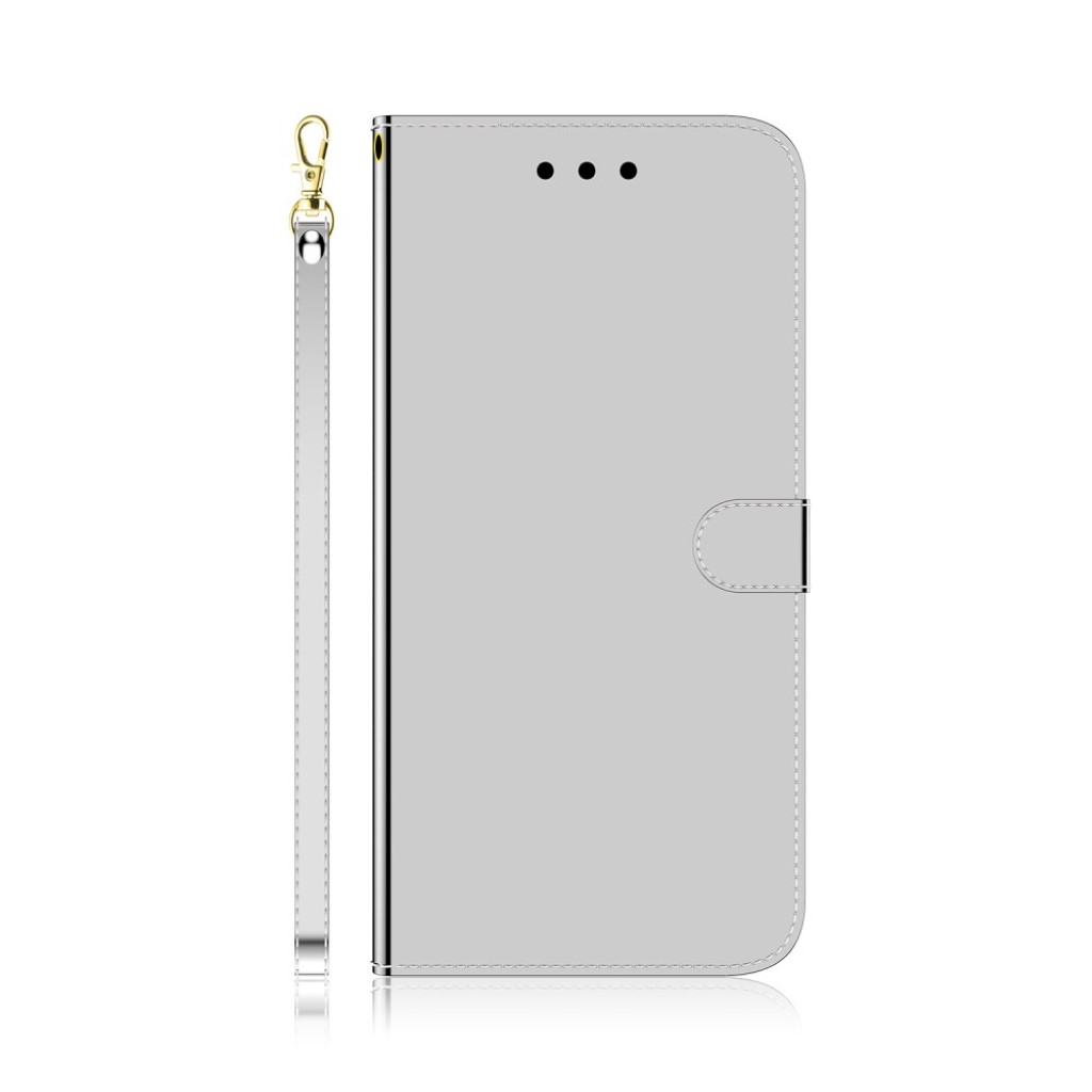 Mirror Samsung Galaxy A70s fodral - Silver/Grå