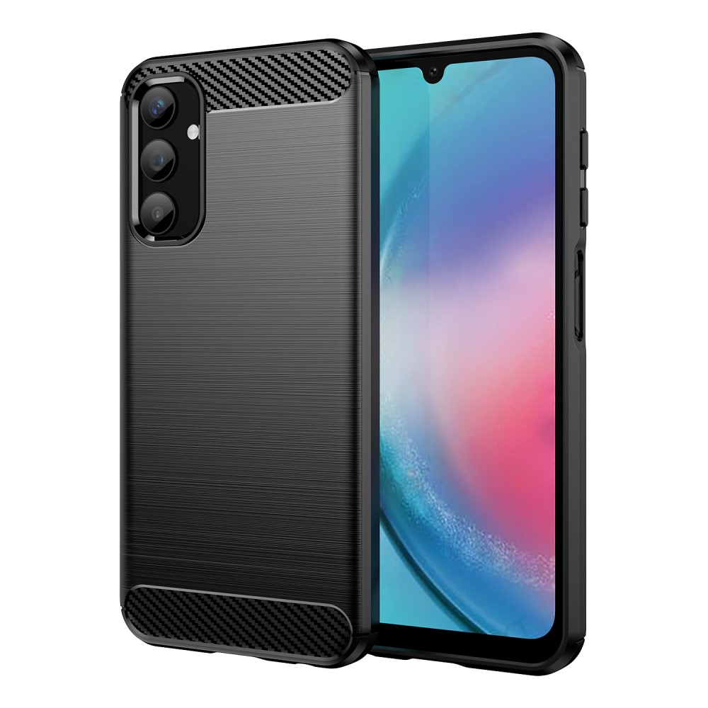 Carbon Flex Samsung Galaxy A25 skal - Svart