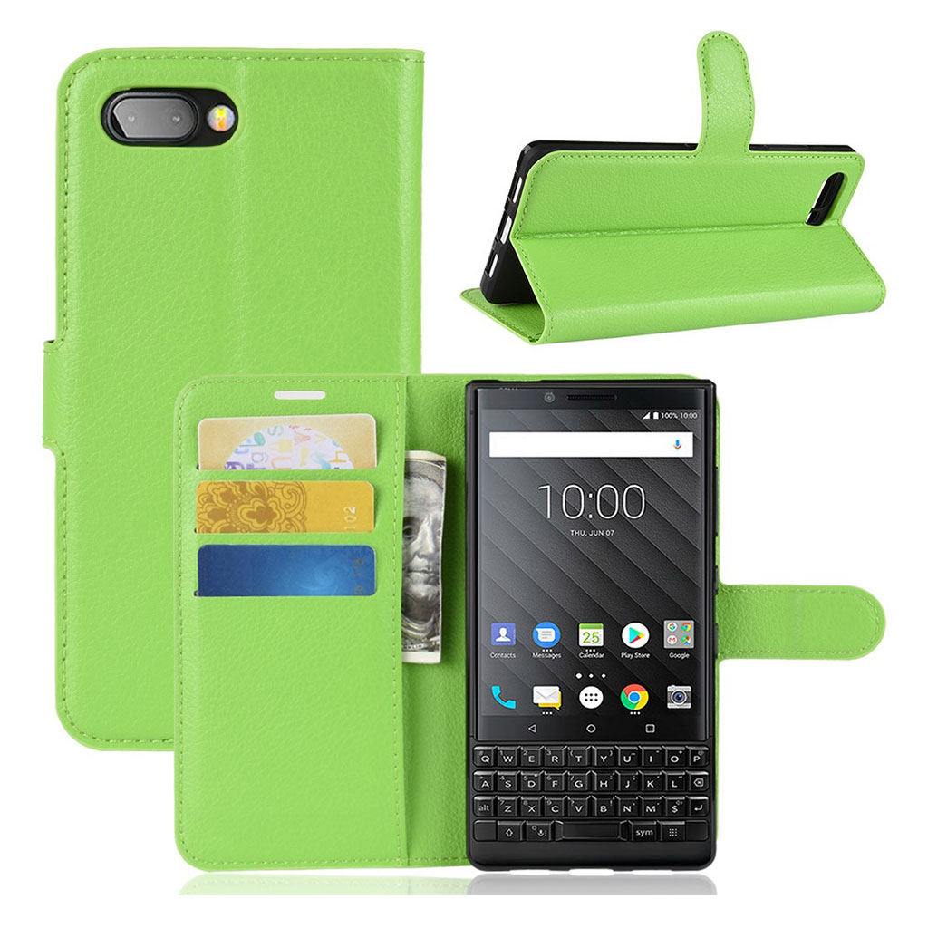 Classic BlackBerry KEY2 fodral - Grön