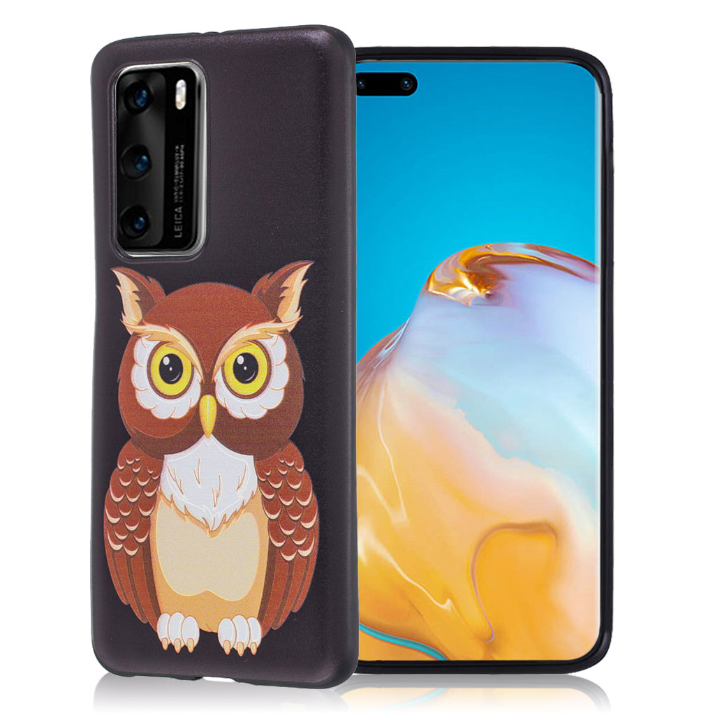 Imagine Huawei P40 Pro skal - Brun