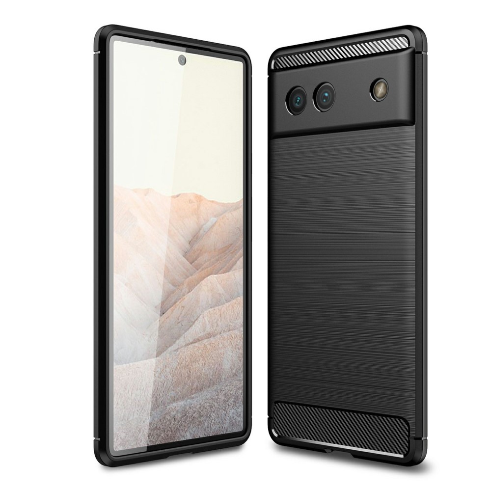 Carbon Flex Google Pixel 6a skal - Svart