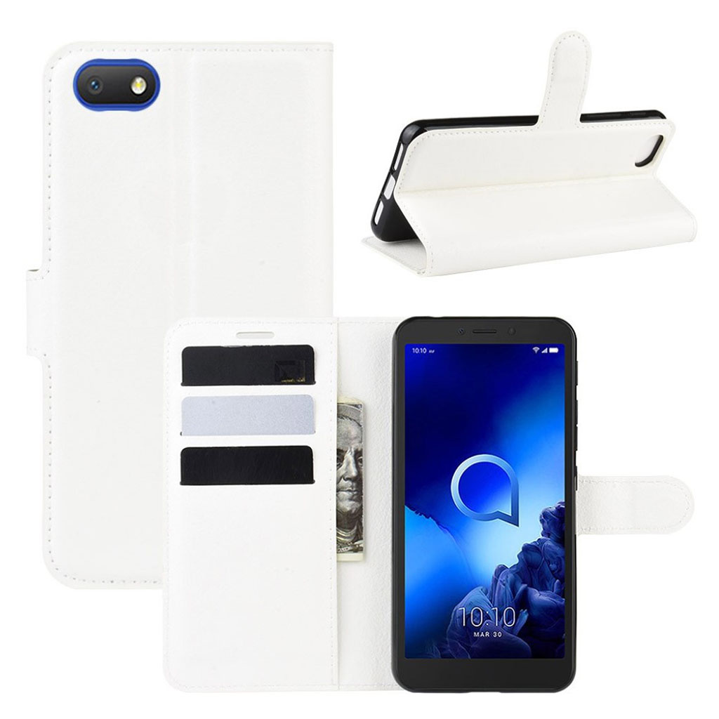 Classic Alcatel 1v (2019) fodral - Vit