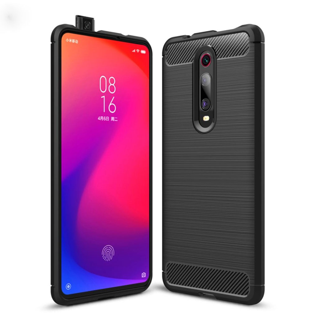 Carbon Flex Xiaomi Redmi K20 Pro skal - Svart