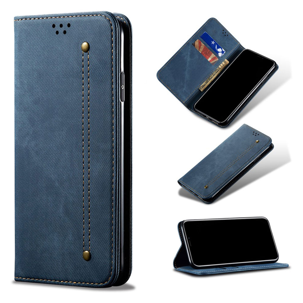 Jeans Xiaomi Redmi Note 8 fodral - Blå