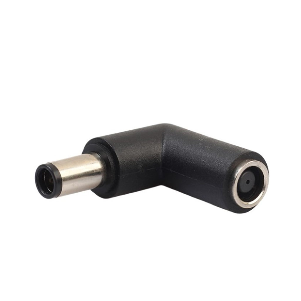 Universal 7.4 * 5.0 Straight Head to 7.4 * 5.0 Elbow DC Power Charger Adapter Converter
7.4 female to 7.4 male 90 degree power adapter - Svart