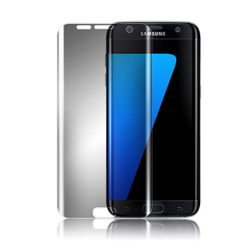 Skärmskydd med böjd hinna för Samasung Galaxy S7 Edge - Klar