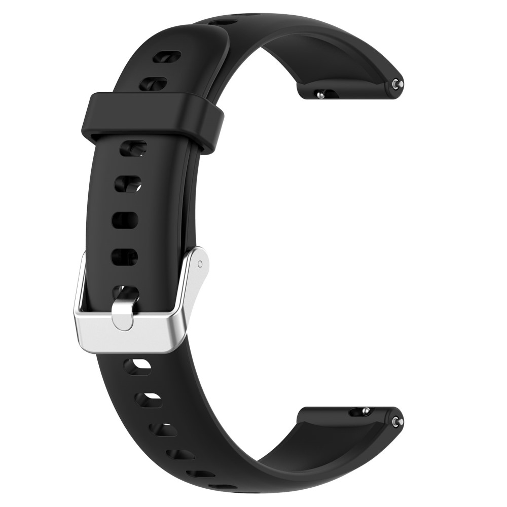 16 mm klockarmband i silikon för Huawei och Casio-klockor - Svart