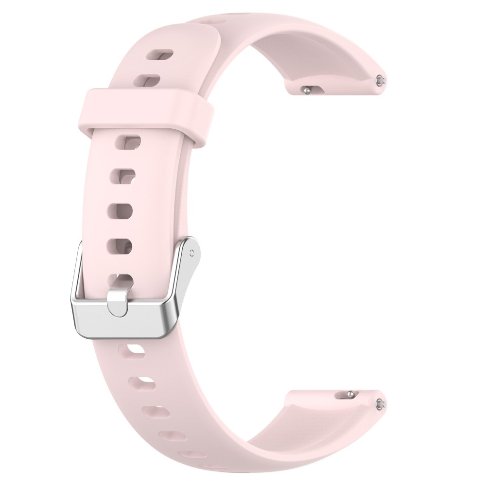 16 mm klockarmband i silikon för Huawei och Casio-klockor - Ljusrosa