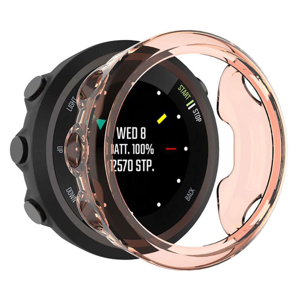 Garmin Forerunner 45S hållbart genomskinligt fodral - Orange